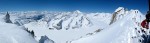 <p>Blick auf den Aletschgletscher und das Aletschhorn</p>