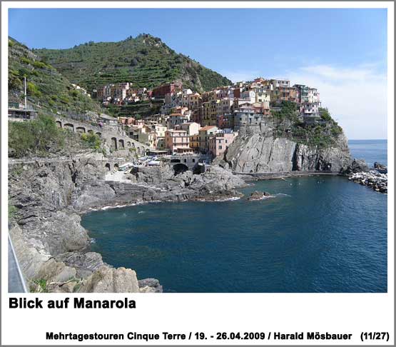 Blick auf Manarola