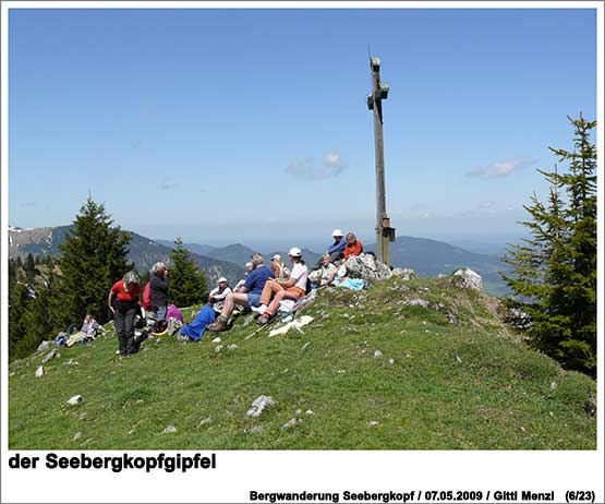 der Seebergkopfgipfel