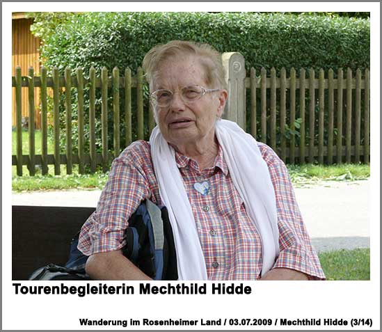 Tourenbegleiterin Mechthild Hidde