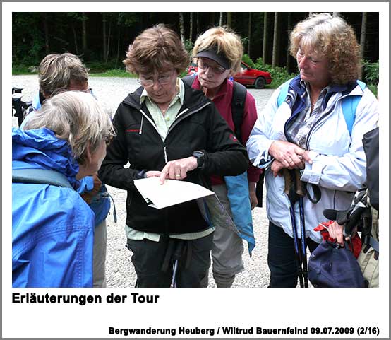 Erläuterungen der Tour