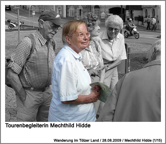 Tourenleiterin Mechthild Hidde