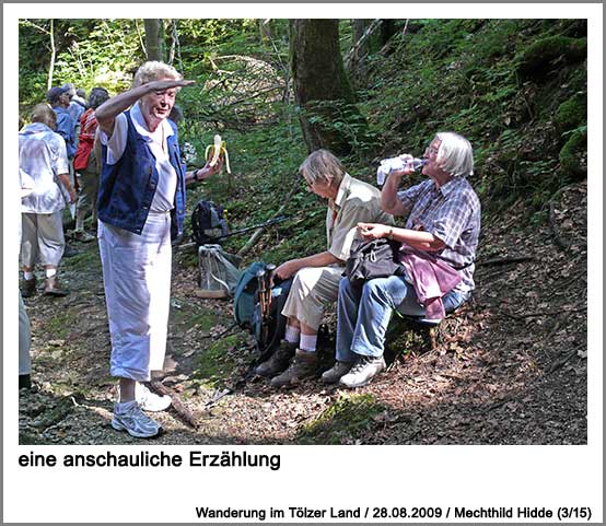 eine anschauliche Erzählung