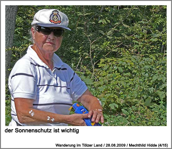 der sonnenschutz ist wichtig