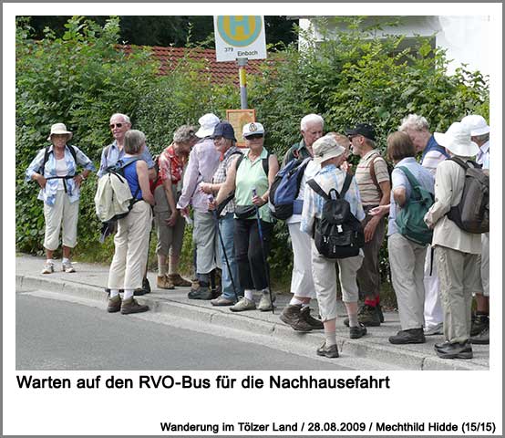 Warten auf den RVO-Bus