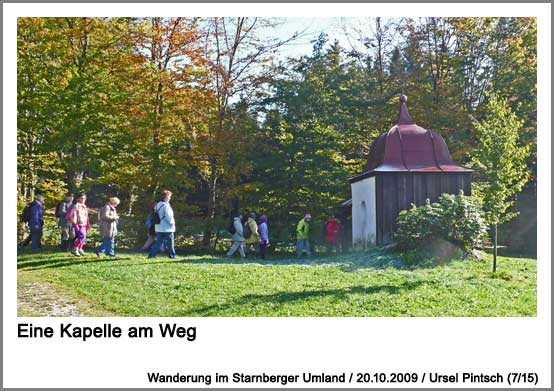 eine Kapelle am Weg