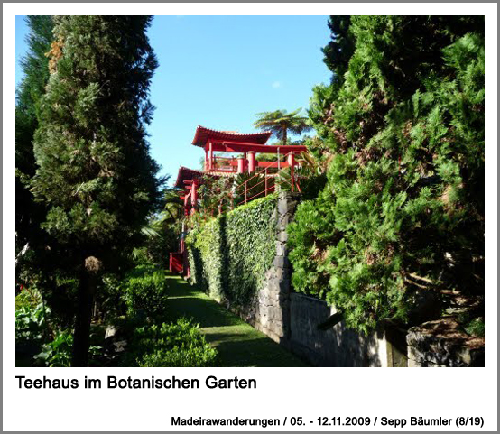 Teehaus im Botanischen Garten