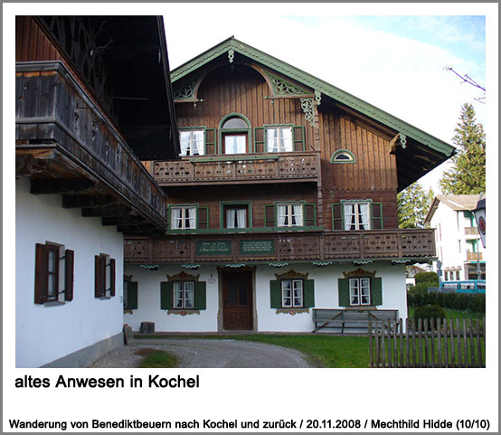 altes Anwesen in Kochel