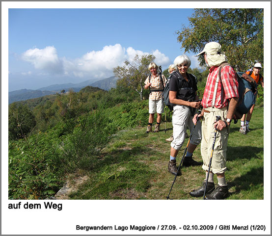 auf dem Weg