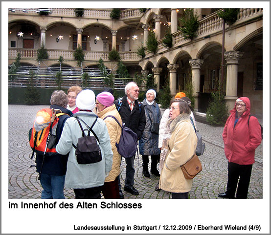 im Innenhof des Alten Schlosses