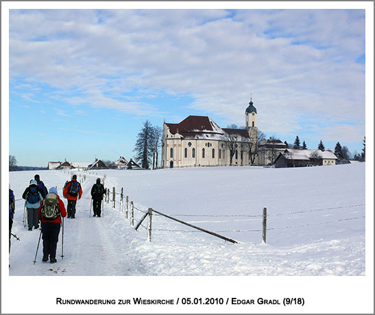 die Wieskirche ist gleich erreicht