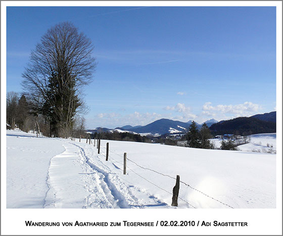 eine prächtige Winterlandschaft