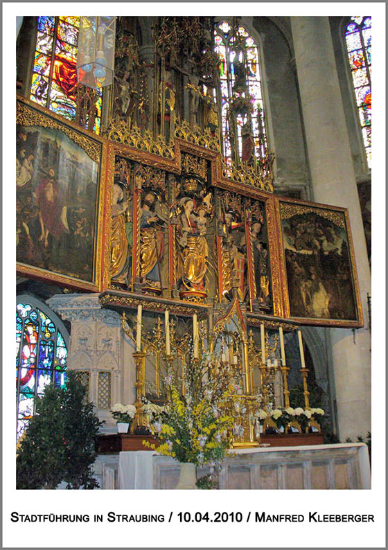 Altar der Stadtpfarrkirche