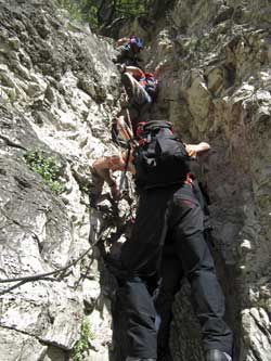 Wandern und Klettersteigln in Südtirol