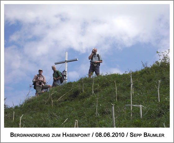 schweißtreibend am Ziel