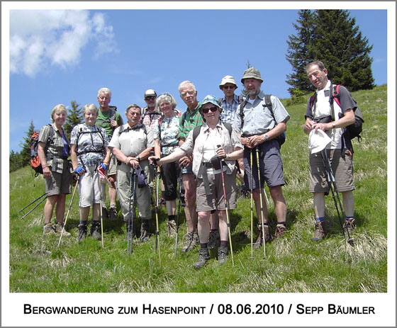 die zünftige Wandergruppe