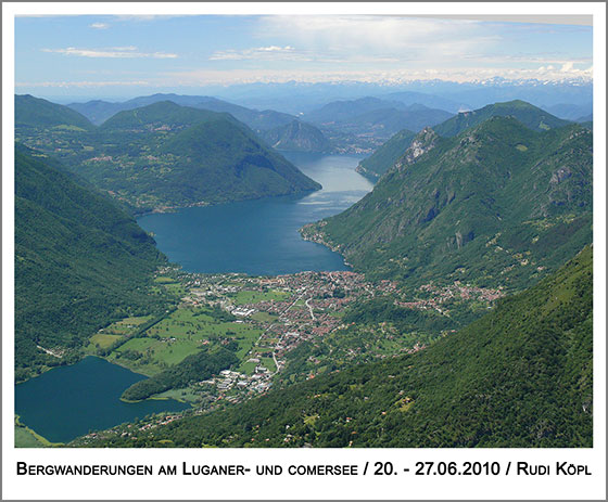 Piano- und Luganosee