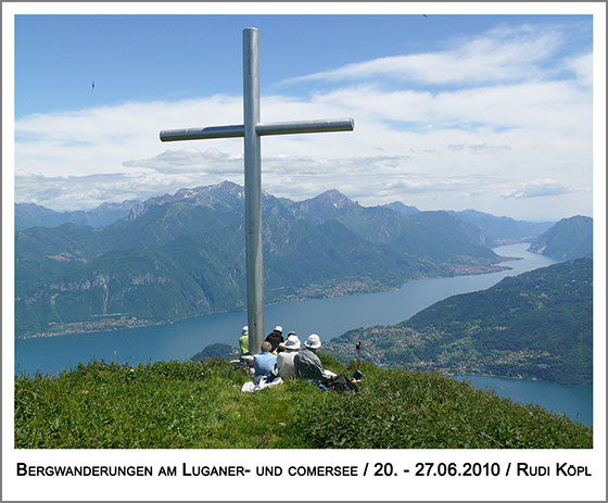 Gipfelkreuz des Monte Crocione