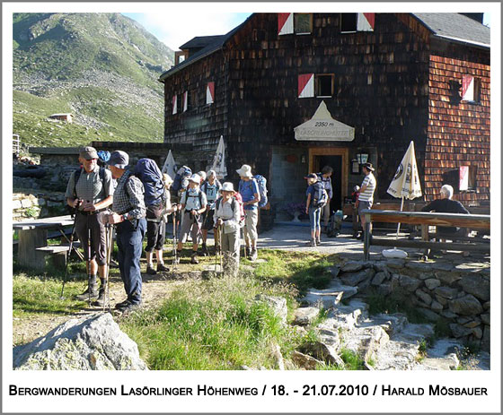 an der Lasörlinger Hütte