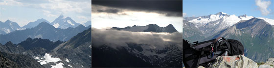 die mächtigen Hohen Tauern