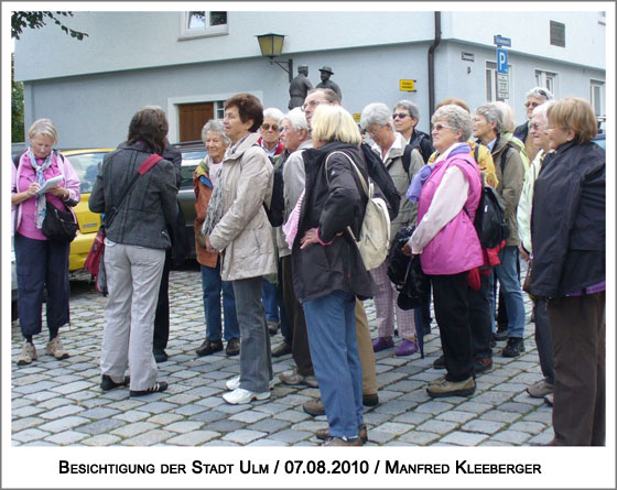 die interessierte Gruppe