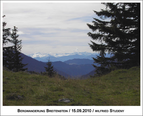 Blick zu den Tauern mit Großvenediger