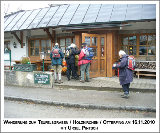 der Gasthof in Otterfing ist erreicht