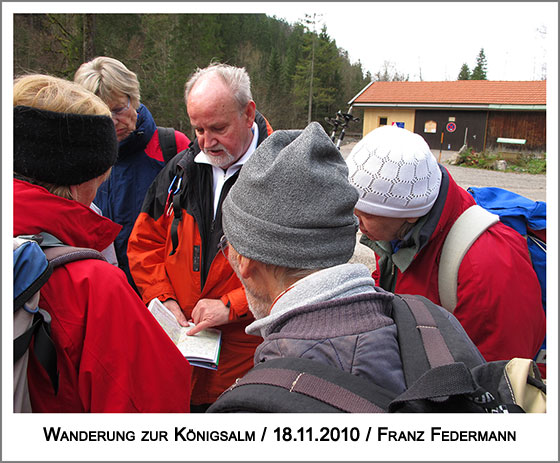 Erläuterung der Tour