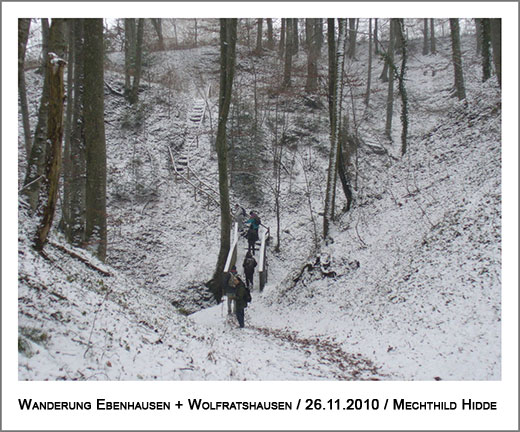 ... und viele Treppen wieder hinauf