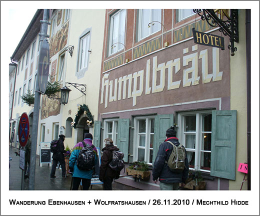 zur Stärkung zum Humplbräu