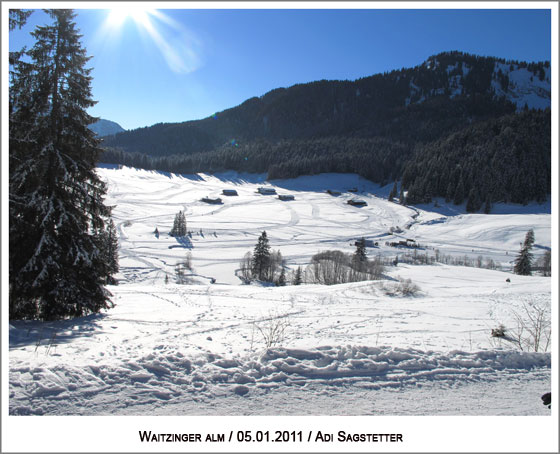 Blick auf die Valepper Almen