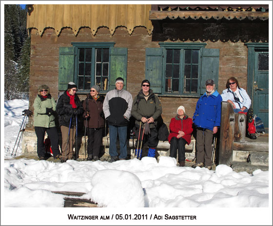 die zünftige Wandergruppe