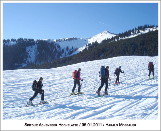 Blick zur Achenseer Hochplatte