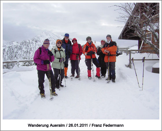 die zünftige Wandergruppe