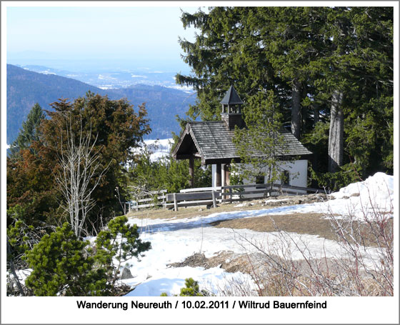 Kapelle auf der Neureuth