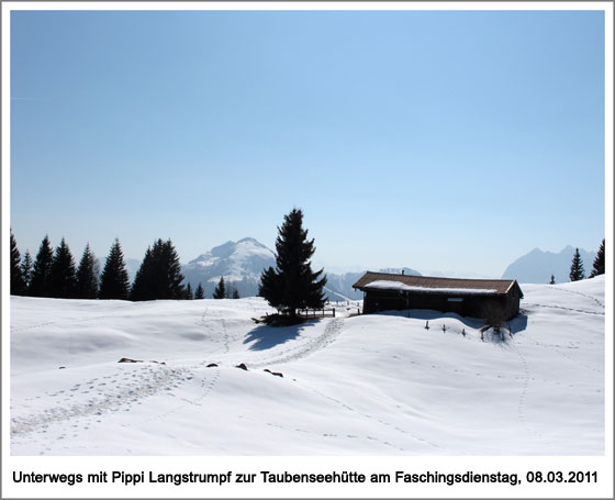 im Wandergebiet wolkenloser Himmel