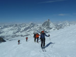 <p>Aufstieg zum Breithorn</p>