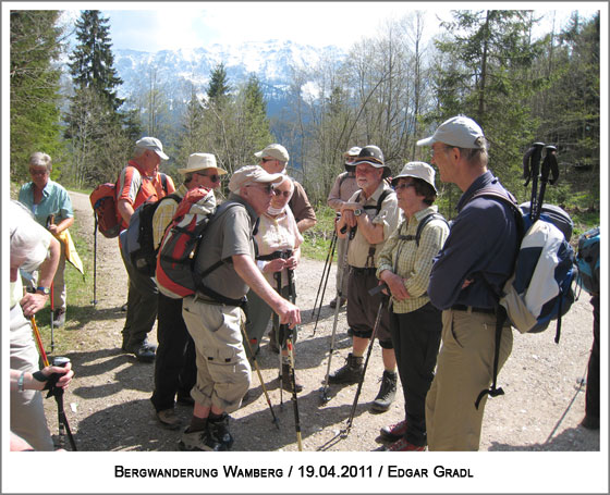 Betreuer beim Gedankenaustausch