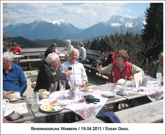 ein Gläschen Wein darf sein, wir fahren ja mit der DB