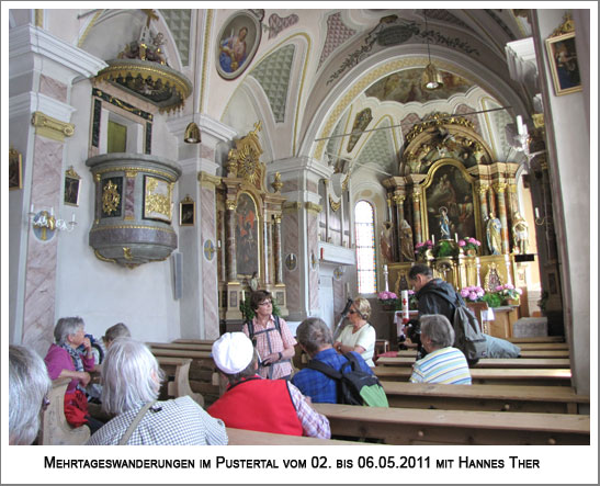 in der Kirche zum hl. Ruprecht in Spinges