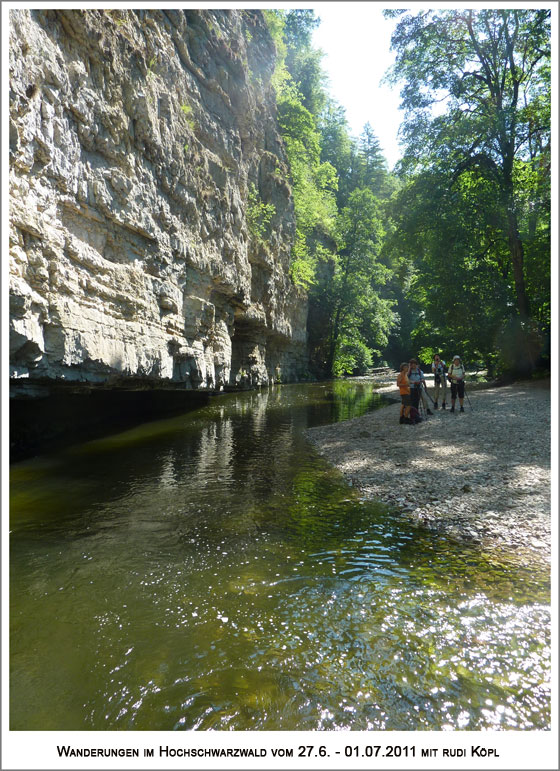 in der Wutachschlucht