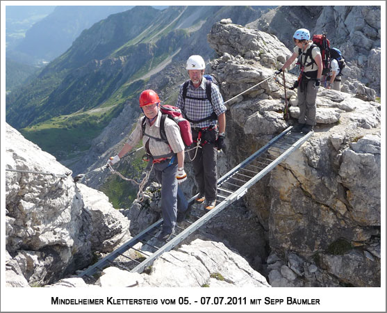 am Mindelheimer Klettersteig