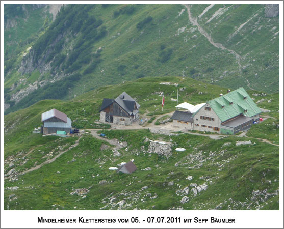 die Mindelheimer Hütte