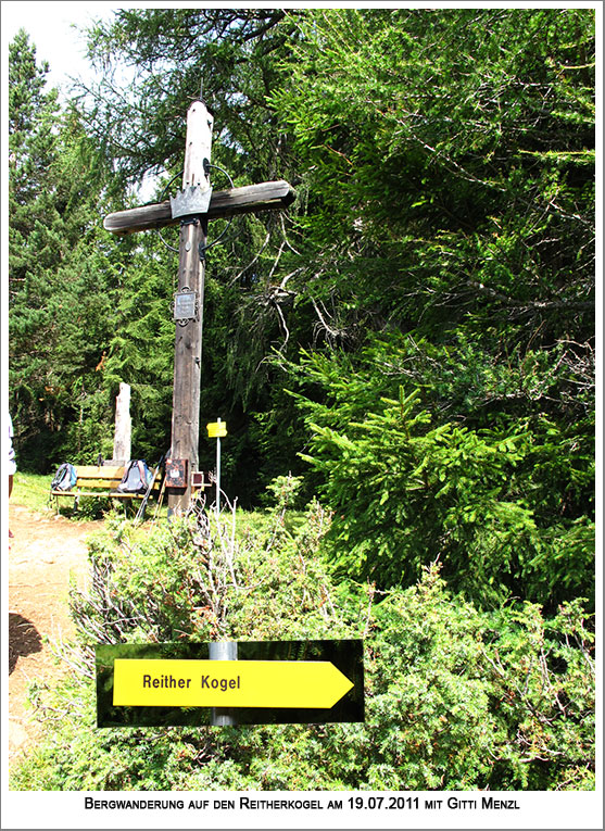Reither Kogel mit Gipfelkreuz