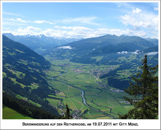 Blick ins Zillertal