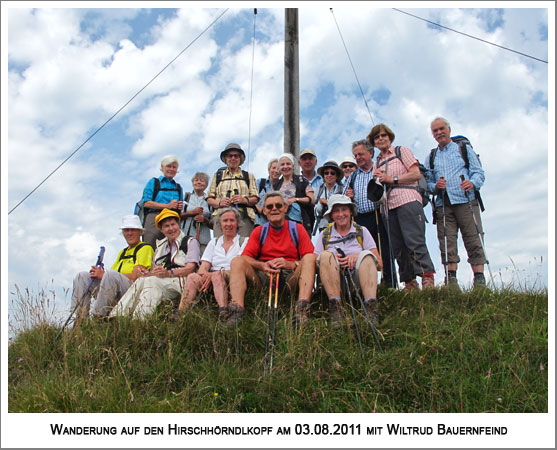 die Wandergruppe