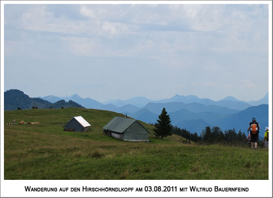 Blick auf die Bärenhauptalm