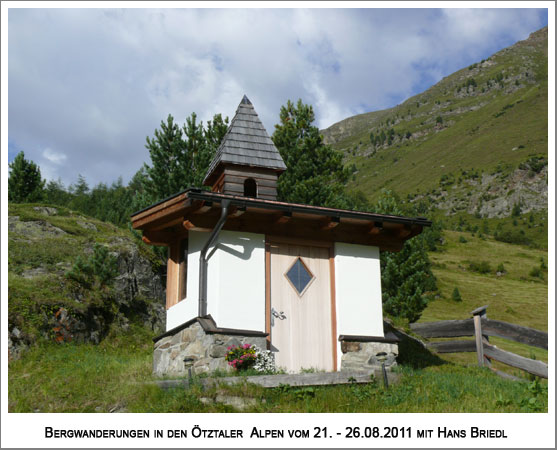 Kapelle in Obergurgl-Pirchhütt