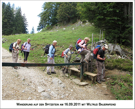 ein paar Abgrenzungen mussten überwunden werden