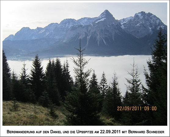 Mieminger Berge, im Vordergrund die Sonnenspitze